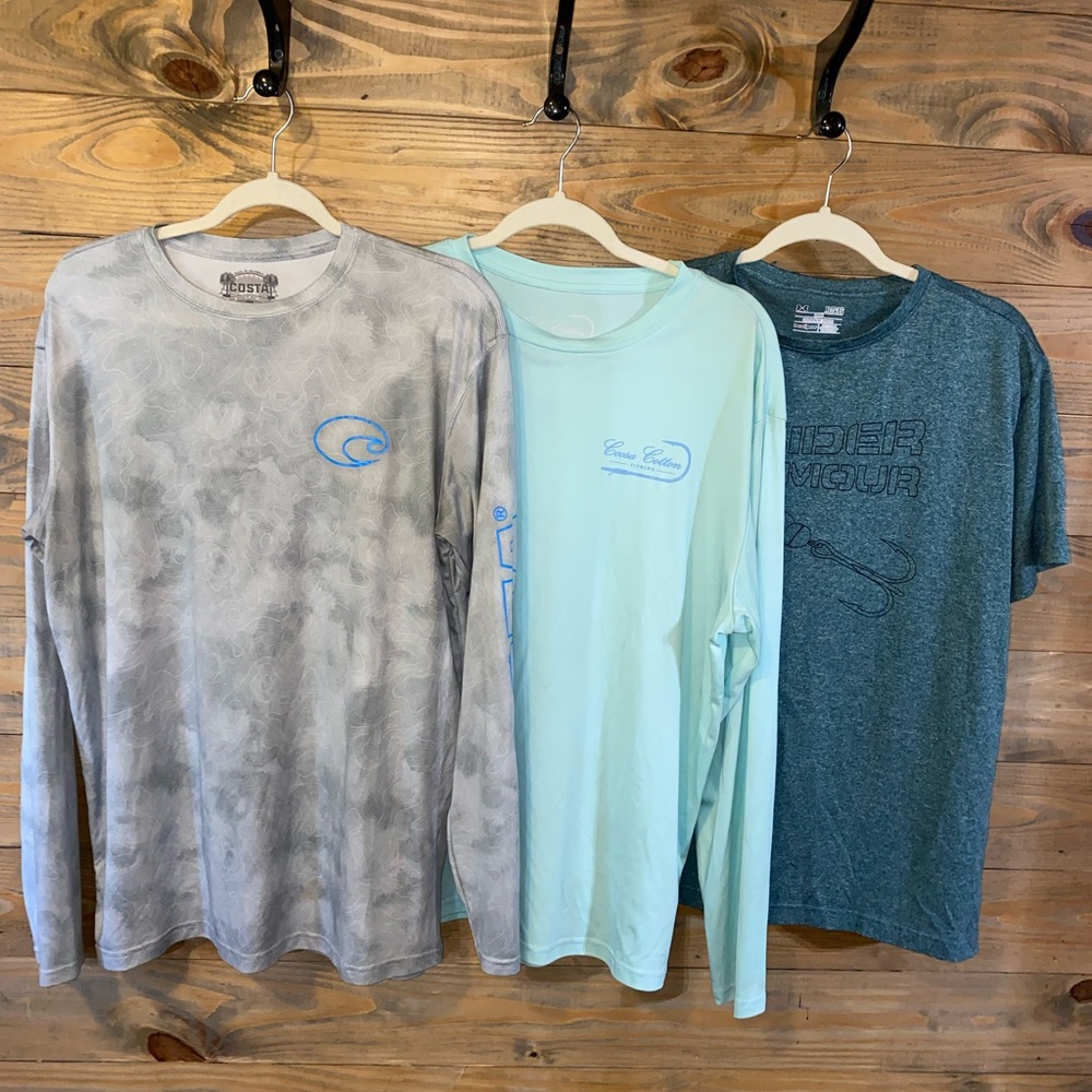 3 bundle used tee shirts.
